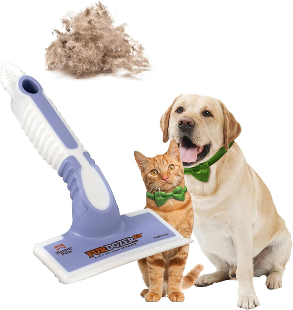 Furdozer Pet Hair Remover & Auto Detailing Tools - Cat & Dog Hair Remover for Carpets, Car Interiors, Couches, Bedding, & Pet Furniture (Green, (2 Pack) - X3 PRO)11