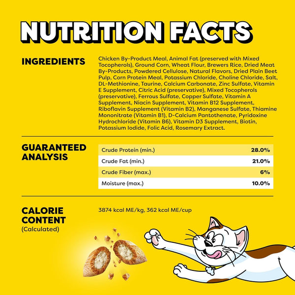 Temptations Indoor Care Crunchy & Soft Cat Treats, Chicken, 4.9 Oz, 10 Pack | under 2 Calories per Treat, Crunchy outside & Soft Inside, Resealable Pouch, 100% Complete & Balanced for Adult Cats5