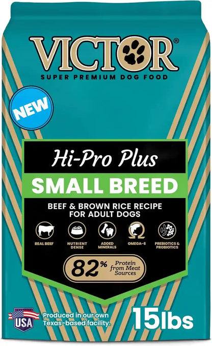 VICTOR Super Premium Dog Food – Hi-Pro plus Dry Kibble – High Protein Dog Food with 30% Protein – Beef, Chicken, Pork, Fish Meals, Gluten Free - for High Energy and Active Dogs & Puppies, 40Lbs19