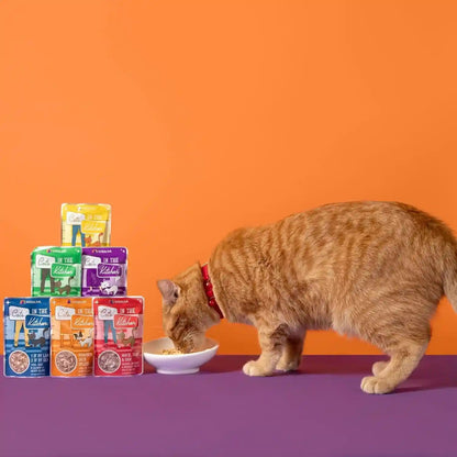 Weruva Cats in the Kitchen, Pantry Party Pouch Variety Pack in Gravy Cat Food, 3Oz Pouch (Pack of 12)8