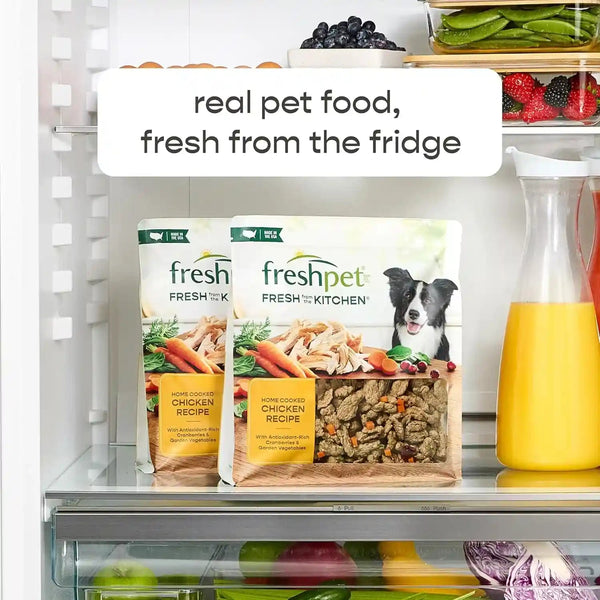 Freshpet Dog Food, Multi-Protein Complete Meal, Chicken, Beef, Egg and Salmon Recipe, 3Lb4