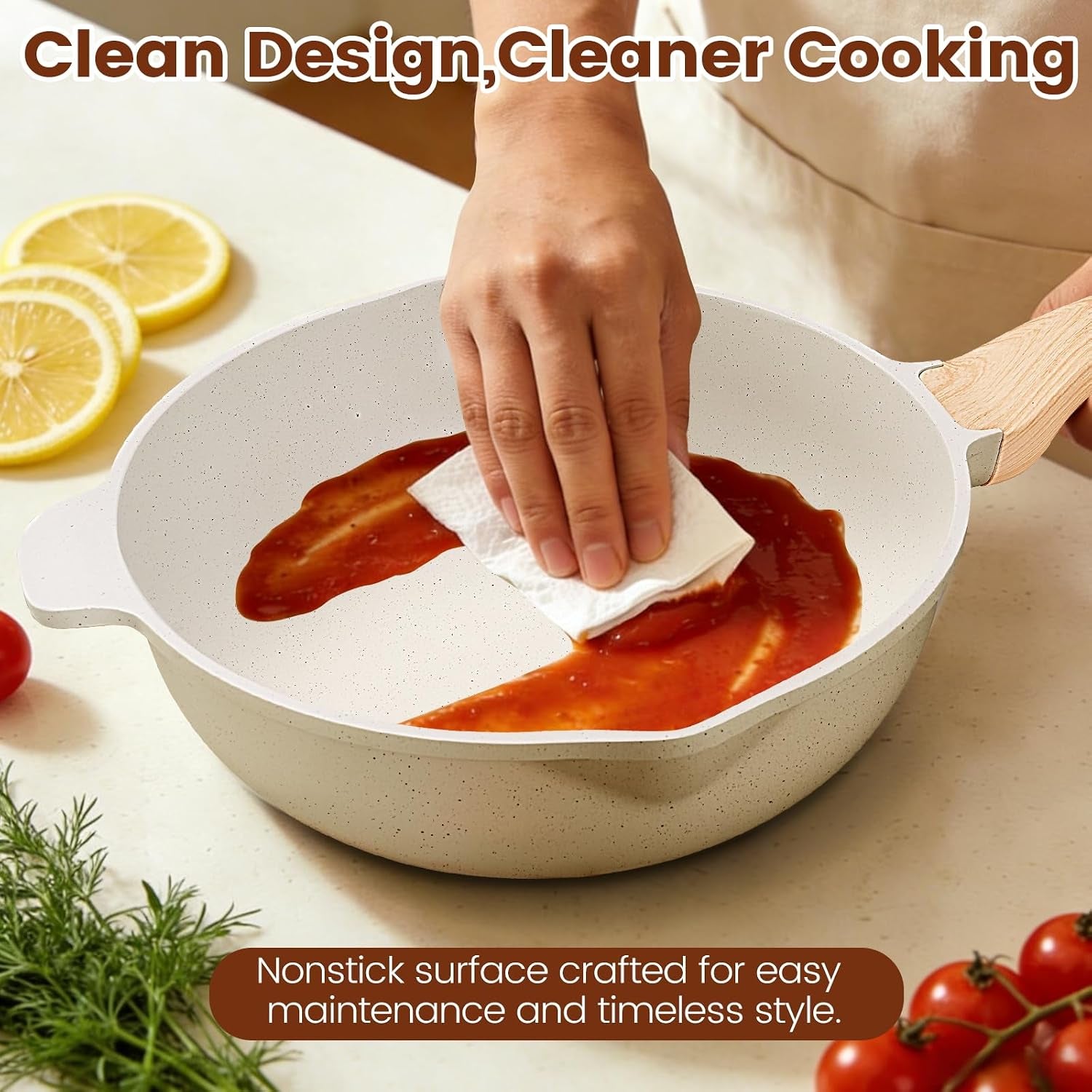27pcs-nonstick-ceramic-pots-and-pans-cookware-set-with-gloves-apron-silicone-tools-ivory