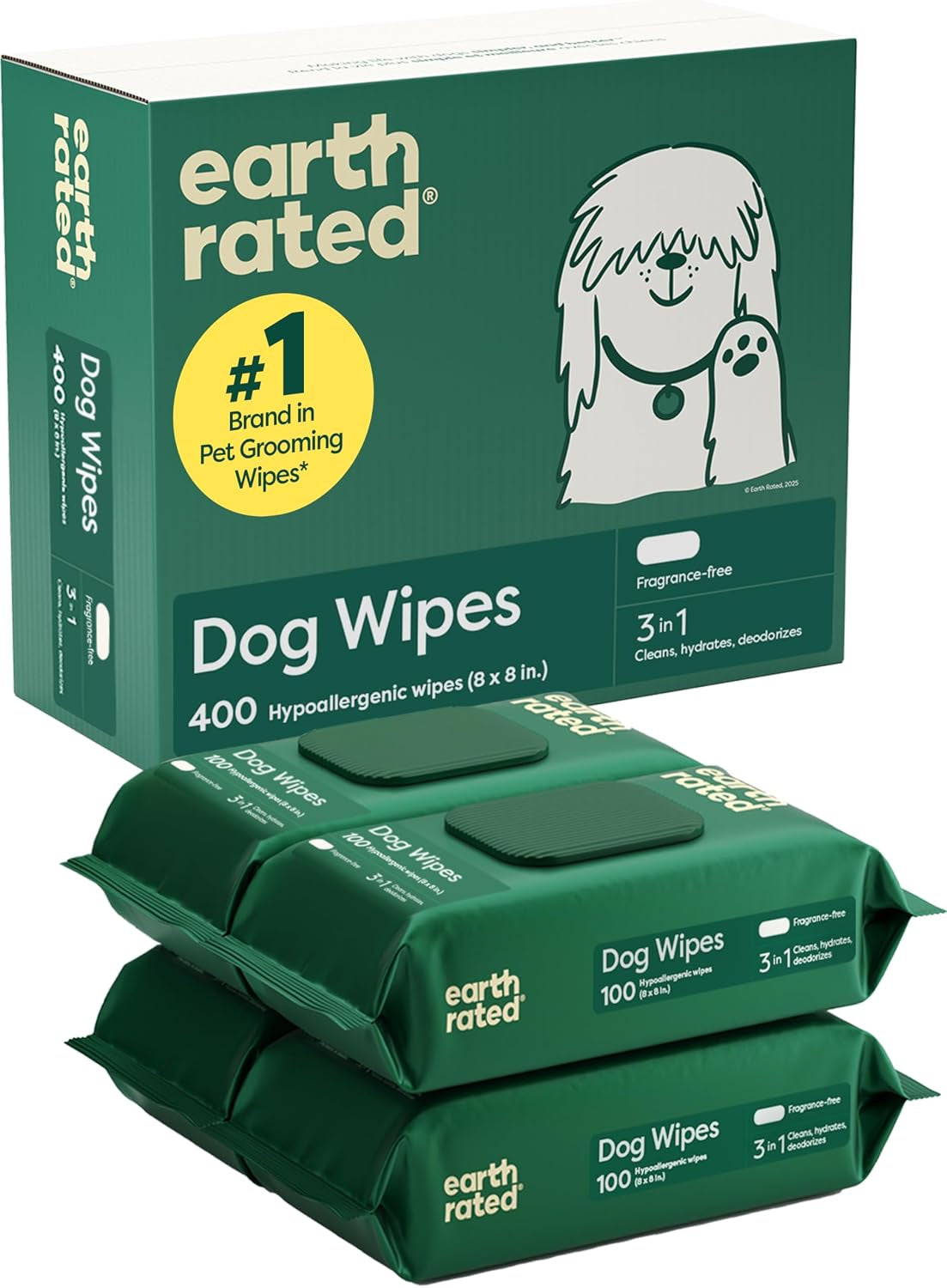 earth-rated-dog-wipes-for-paws-butt-deodorizing-unscented-100ct-hypoallergenic-3-in-1-cleaning-and-hydrating-for-grooming-paws-body-and-butt