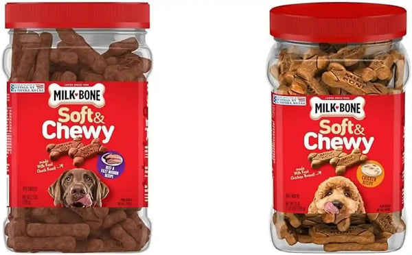 Milk-Bone Soft & Chewy Mini'S Dog Training Treats, 18 Oz Canister | Made with Real Chicken Breast, Small Dog Treats for Training and Rewarding, 18% Protein, Fortified with Vitamins and Minerals16