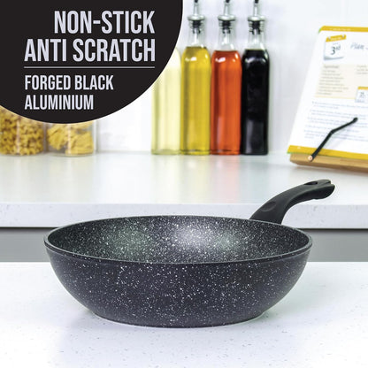 28Cm Non-Stick Wok, Black8