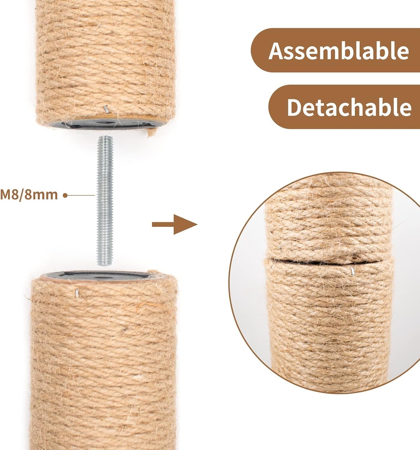 4pcs-10-inch-scratching-post-with-natural-sisal-rope-cat-scratch-pole-tree-and-posts-for-indoor-cats-replacement-part-accessories-for-diy-tower-and-hammock