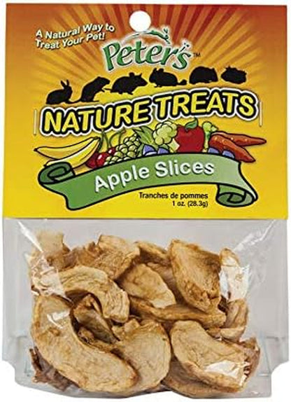 Peters (3 Pack) Apple Slices Small Animal Nature Treats, 1 Ounce per Bag2