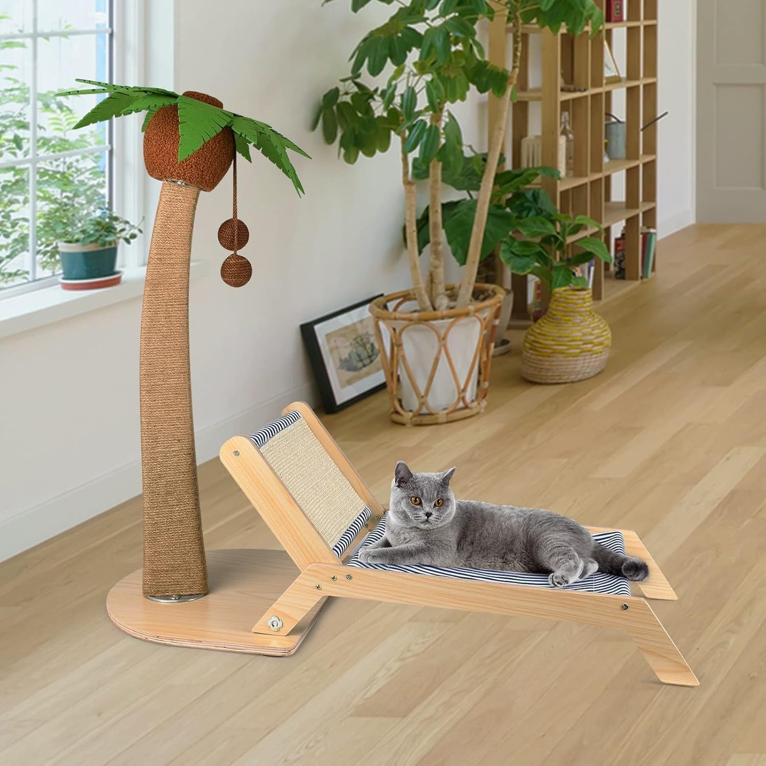 cat-scratching-post-with-beach-chair-2-in-1-29-5-tall-palm-tree-cat-scratching-post-with-lounge-and-interactive-hanging-ball-outdoor-cat-furniture-for-kitten-adults-cat-play-and-rest