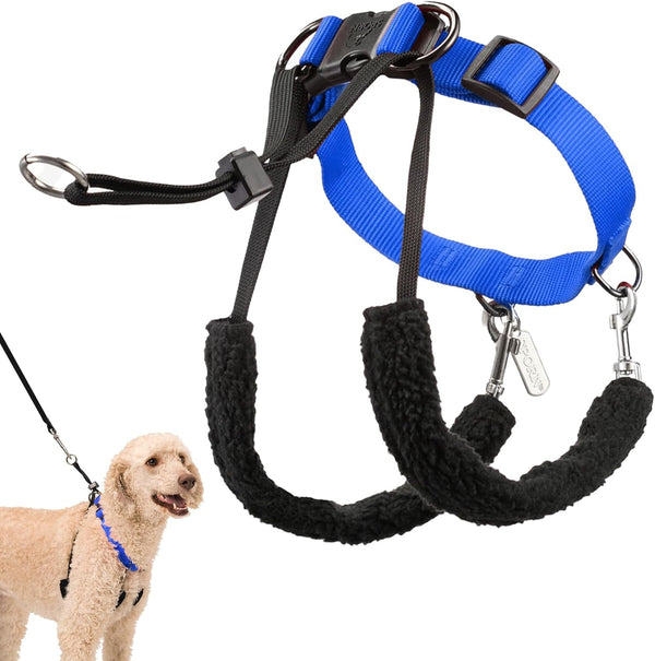 Sporn Head Halter for Dogs, No Pull Dog Harness, Durable Nylon Training Collar for Large Breeds, No Choke Design, Padded Restraints, Adjustable Fit, Easy On/Off, Black, Large16