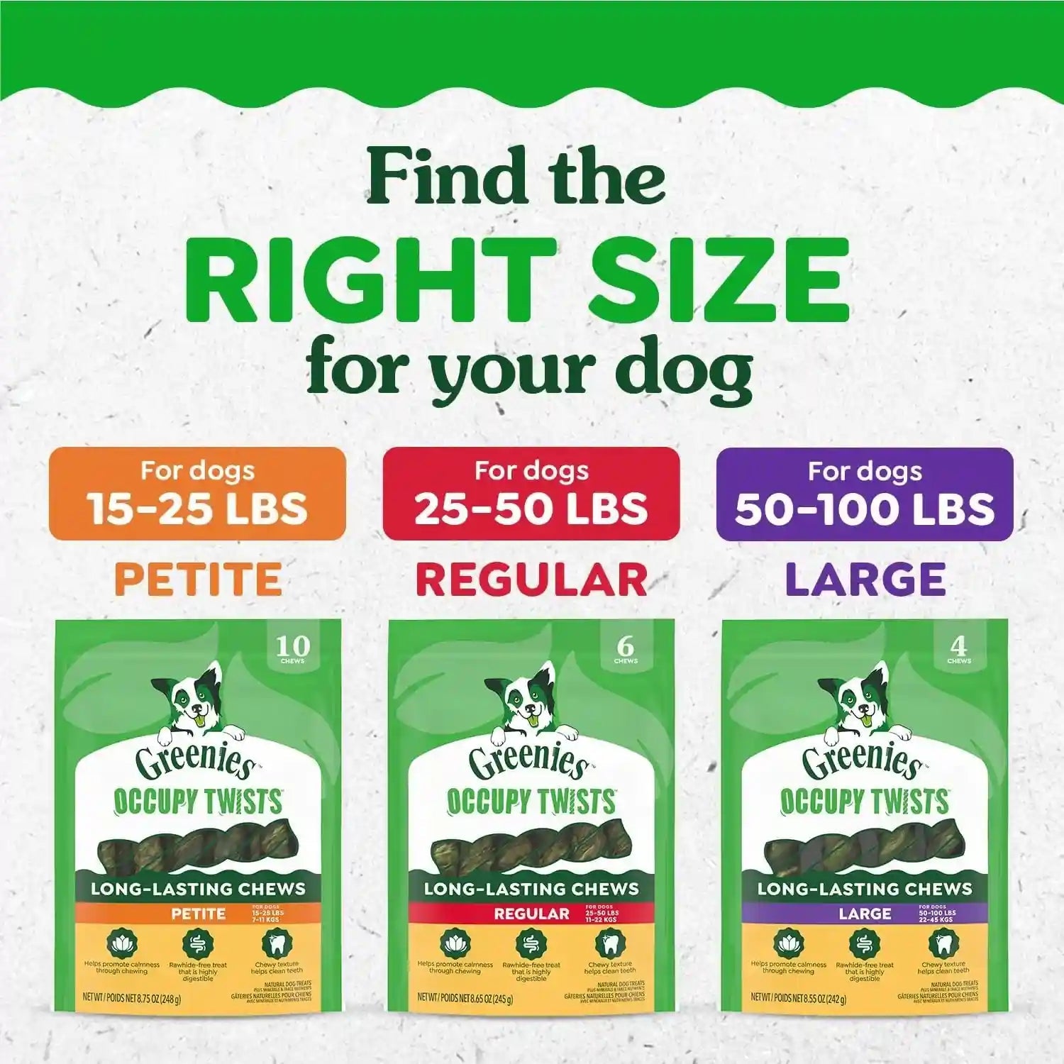 greenies-occupy-twists-petite-breed-dog-treats-chicken-flavor-10-count-for-dogs-15-25-lbs-rawhide-free-promotes-calmness-helps-clean-teeth-reduces-plaque-highly-digestible-8-75-oz