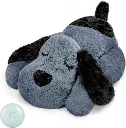 WEOK Heartbeat Puppy Toy, Comfort Cuddler Pillow, Dog Anxiety Relief Calming Aid,Heartbeat Stuffed Toy for Dogs,Puppy Heartbeat Toy Sleep Aid,Dog Heartbeat Toy for Pet21