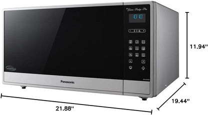Panasonic Cyclonic Wave 1.6 Cu. Ft. Countertop Microwave (NN-SE785S)4
