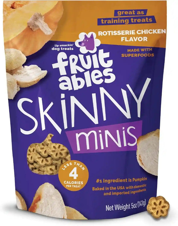 Fruitables Skinny Mini Dog Treats, Training Treats, Bacon & Apple, 12Oz | Healthy Dog Treats, Crunchy Dog Biscuits, Healthy Puppy Treats, Limited Ingredient, Training Rewards, Made in USA22
