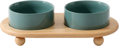 Havniva Cat Bowls Set of Two, 5.1” Ceramic Cat Food and Water Bowls | Cat Food Bowls Whisker Friendly, Non-Slip Base, Food-Grade Ceramic, Wide Opening, Dishwasher Safe, Cat Bowls for Indoor Cats22