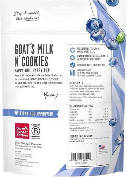 The Honest Kitchen Goat'S Milk N' Cookies: Slow Baked with Blueberries & Vanilla, 8 Oz Bag2