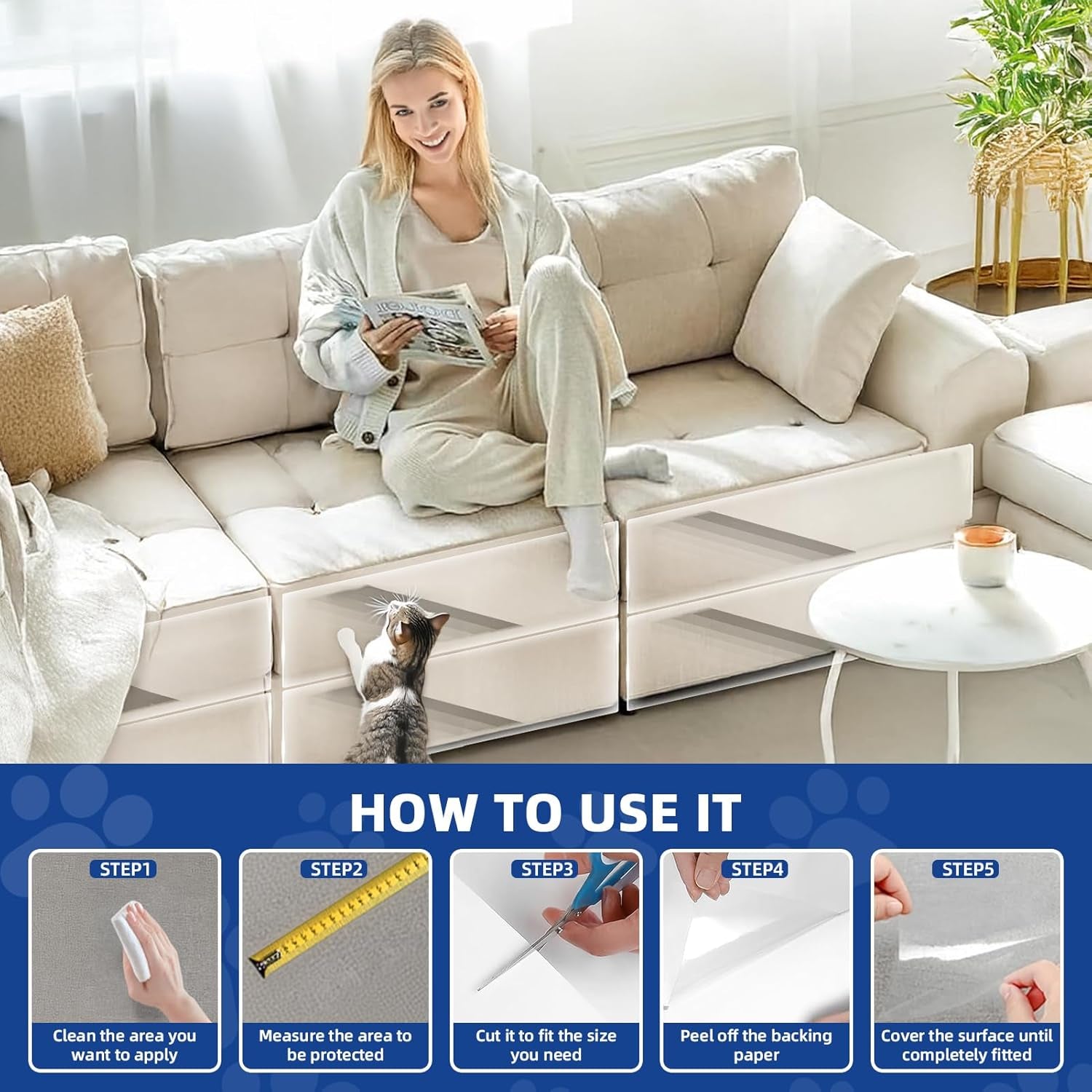 toosoft-anti-cat-scratch-furniture-protector-clear-vinyl-196-9x16-5-couch-protector-from-cat-claws-thicken-single-sided-sticky-flexible-dog-tape-for-furniture-for-couch-corner-door-walls-bed