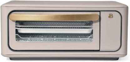 Infrared Air Fryer Toaster Oven, 9-Slice Extra Large Countertop Convection Oven, 1800W Stainless Steel, Air Fry, Bake, Broil, Roast, Toast & Reheat, Porcini Taupe1