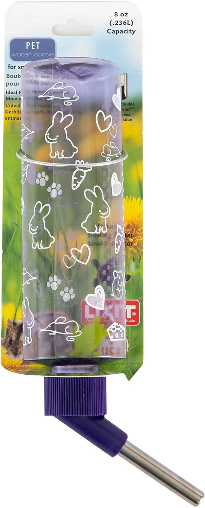 lixit-standard-cage-water-bottles-for-rabbits-ferrets-guinea-pigs-hamsters-rats-mice-and-other-small-animals-16-ounce-clear