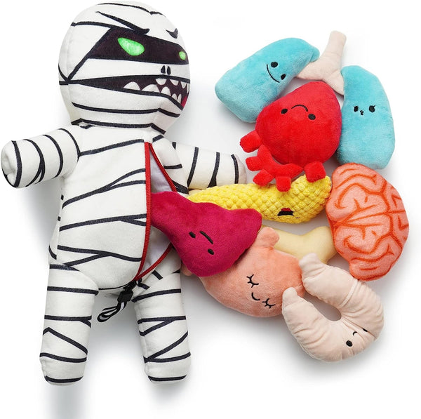 Nocciola Stuffed Pig Dog Toys: Hide and Seek Funny Squeaky Crinkle Plush Dog Chew Toys for Small Medium Breed, Cognitive Training Pet Enrichment Gifts Supplies15