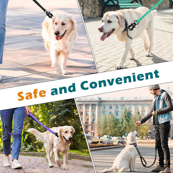 Petbonus 2 Pcs Frog Clip Dog Leash Clasp, Quick Release Metal Carabiner | 360 Degree Swivel, Heavy Duty, Safety Clip for Linking Pet Collar Dog Harness, Secure Dog Lead Hook5