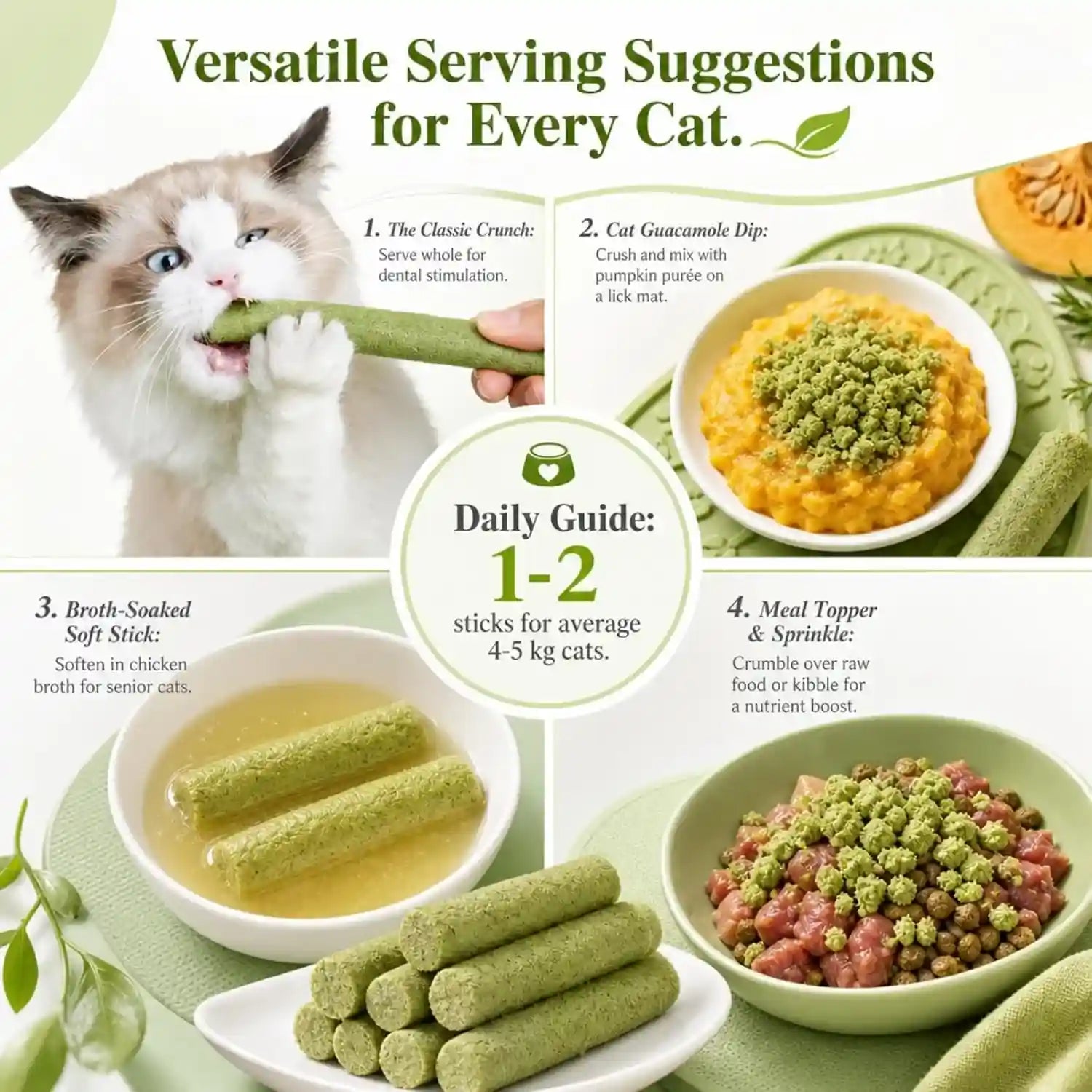 cat-grass-treats-7-05-oz-natural-freeze-dried-cat-grass-teething-stick-grain-free-edible-cat-chew-cat-grass-snack-for-indoor-cats-delectables-lickable-cat-treats-200g