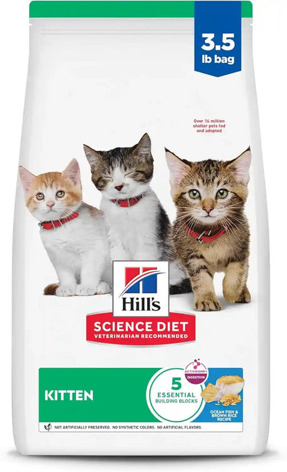 Hill'S Science Diet Kitten Formula Dry Cat Food | #1 Veterinarian Recommended, Chicken Recipe, 7 Lb. Bag14