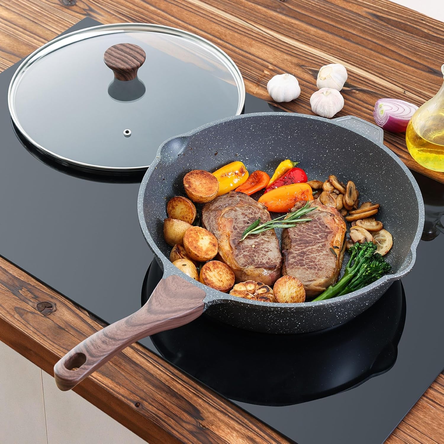 nonstick-deep-frying-pan-skillet-11-inch-saute-pan-with-lid-stay-cool-handle-chef-pan-healthy-stone-cookware-cooking-pan-induction-compatible