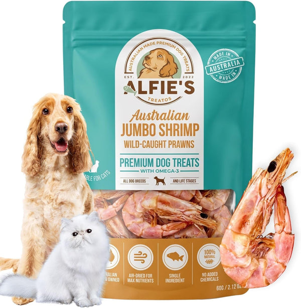 ALFIE'S TREATOS Sardines for Dogs & Cats, Omega-3 Air-Dried Fish (2.65 Oz) | Single-Ingredient Wild-Caught Australian Sardine, Air-Dried, Use as a Topper or Training Treat9