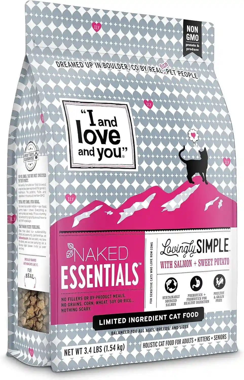 i-and-love-and-you-naked-essentials-dry-cat-food-salmon-trout-grain-free-real-meat-no-fillers-prebiotics-probiotics-3-4lb-bag