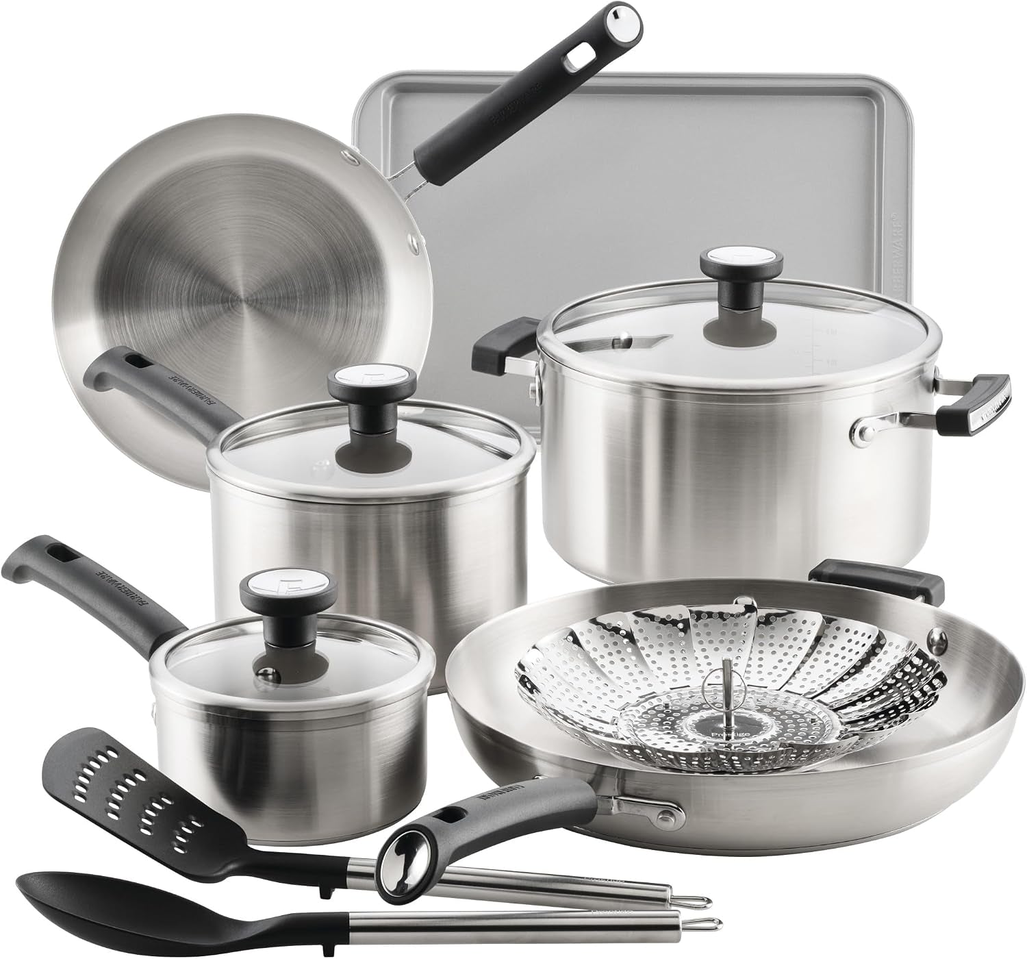 truecook-stainless-steel-cookware-set-12-piece-silver-premium-stainless-steel-pots-and-pans-set-dishwasher-safe-oven-safe-to-350-f-compatible-with-gas-electric-induction