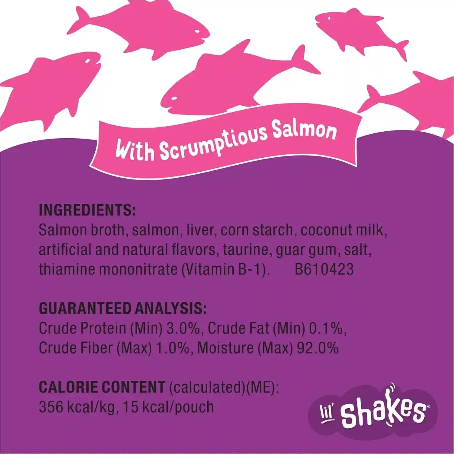 purina-friskies-pureed-cat-food-topper-lil-shakes-with-scrumptious-salmon-lickable-cat-treats-pack-of-16-1-55-oz-pouches