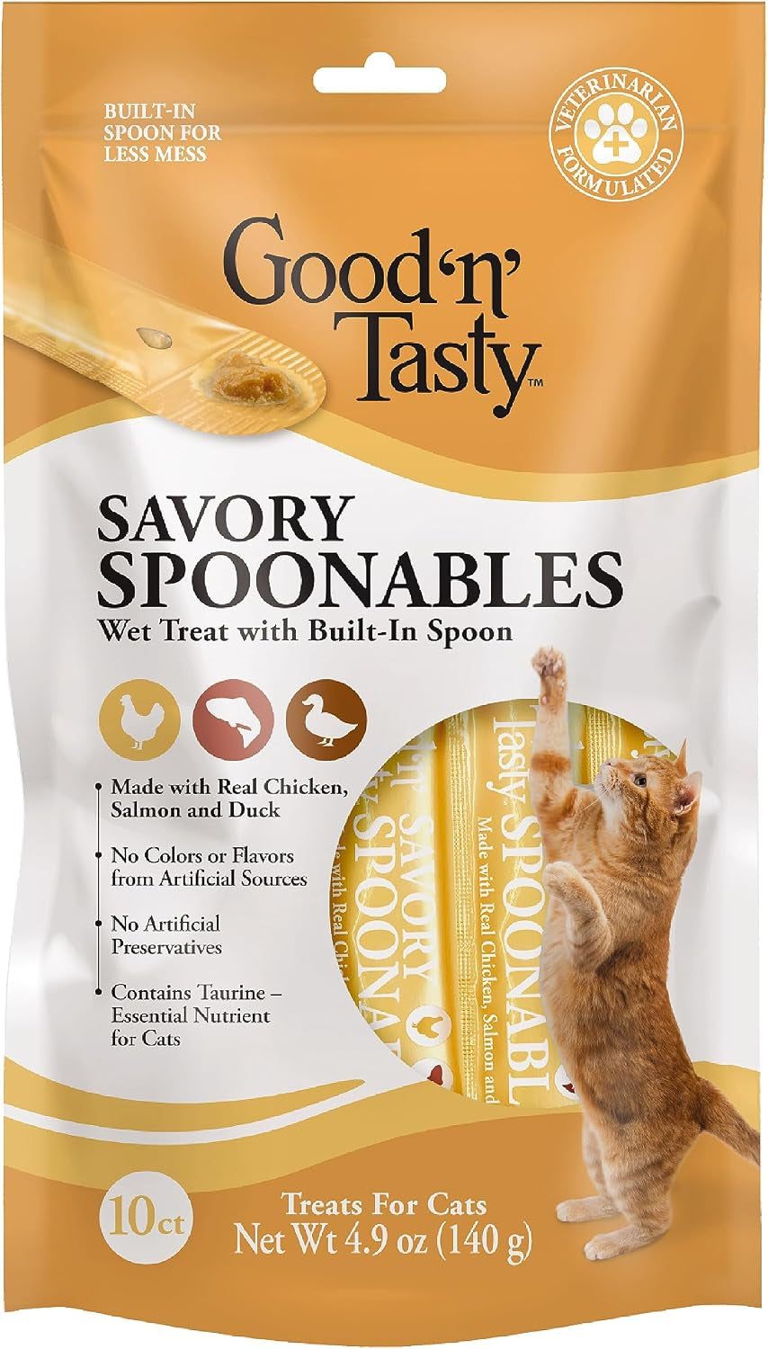 good-n-tasty-savory-spoonables-with-real-duck-beef-rabbit-6-count-tube-triple-flavor-squeezable-lickable-wet-treats-for-cats-with-built-in-spoon-for-less-mess