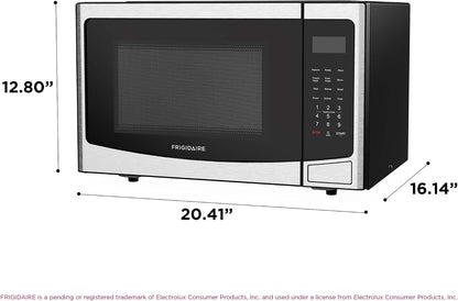 FRIGIDAIRE Microwave Oven, Inverter Technology, Multi Function, Programmable, 1.1 Cu Ft 1000-Watt5