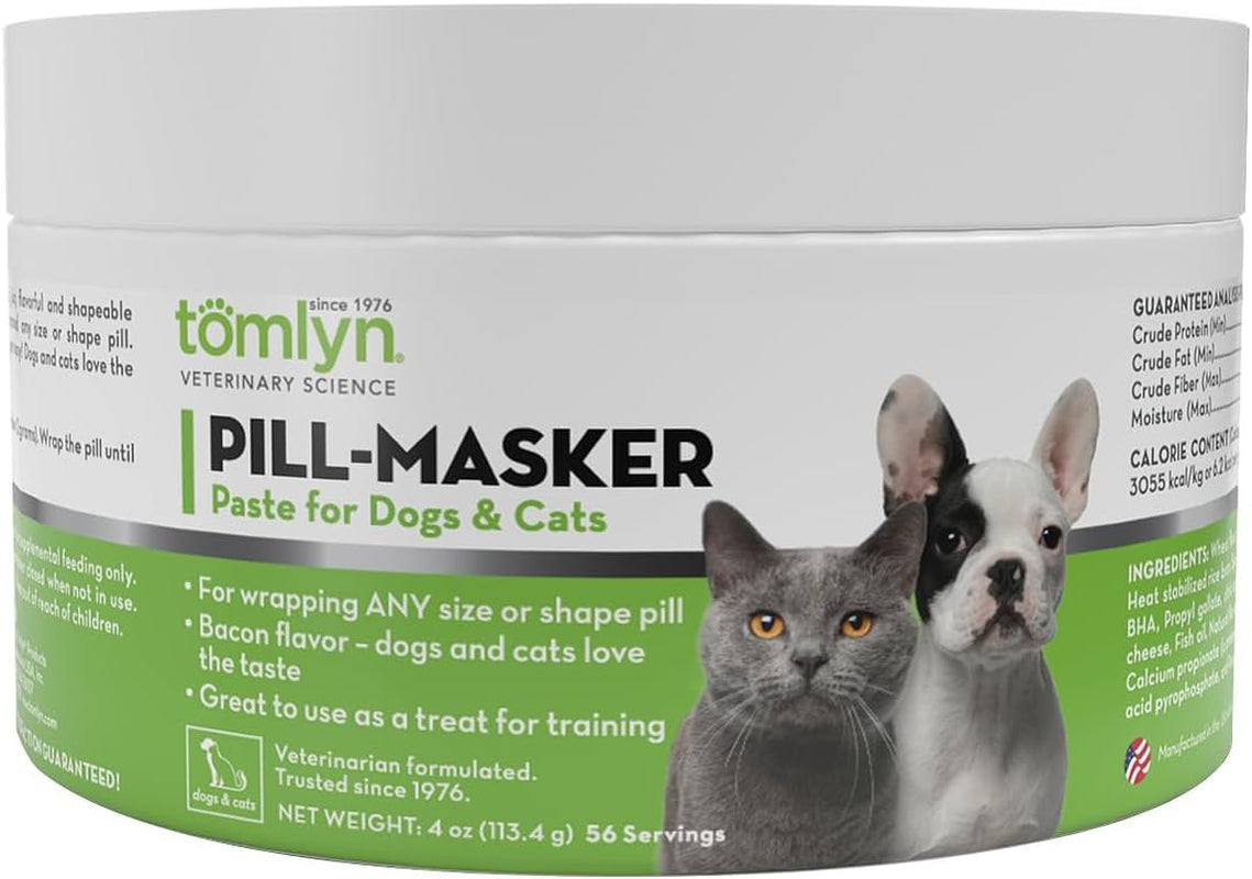 tomlyn-pill-masker-original-bacon-flavored-paste-for-dogs-cats-4oz