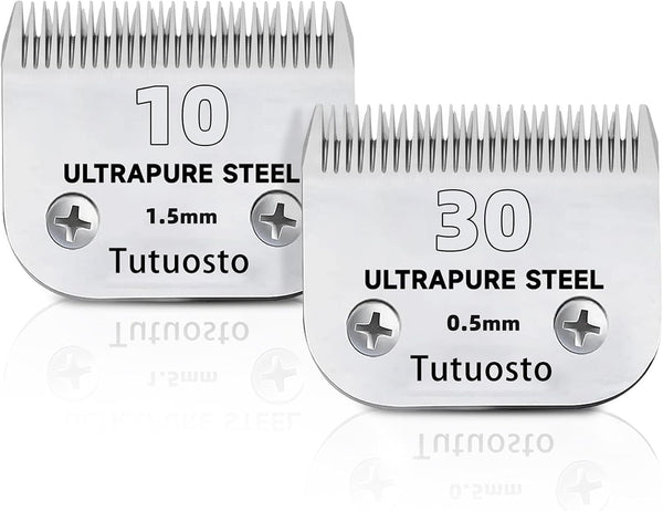 3 Pack 10 Clipper Blade Compatible with Andis, Wahl and Oster Dog Clippers | Detachable Pet Grooming Replacement Blade for Dog Grooming Clippers, Replacement Blades, Compatible Accessory20