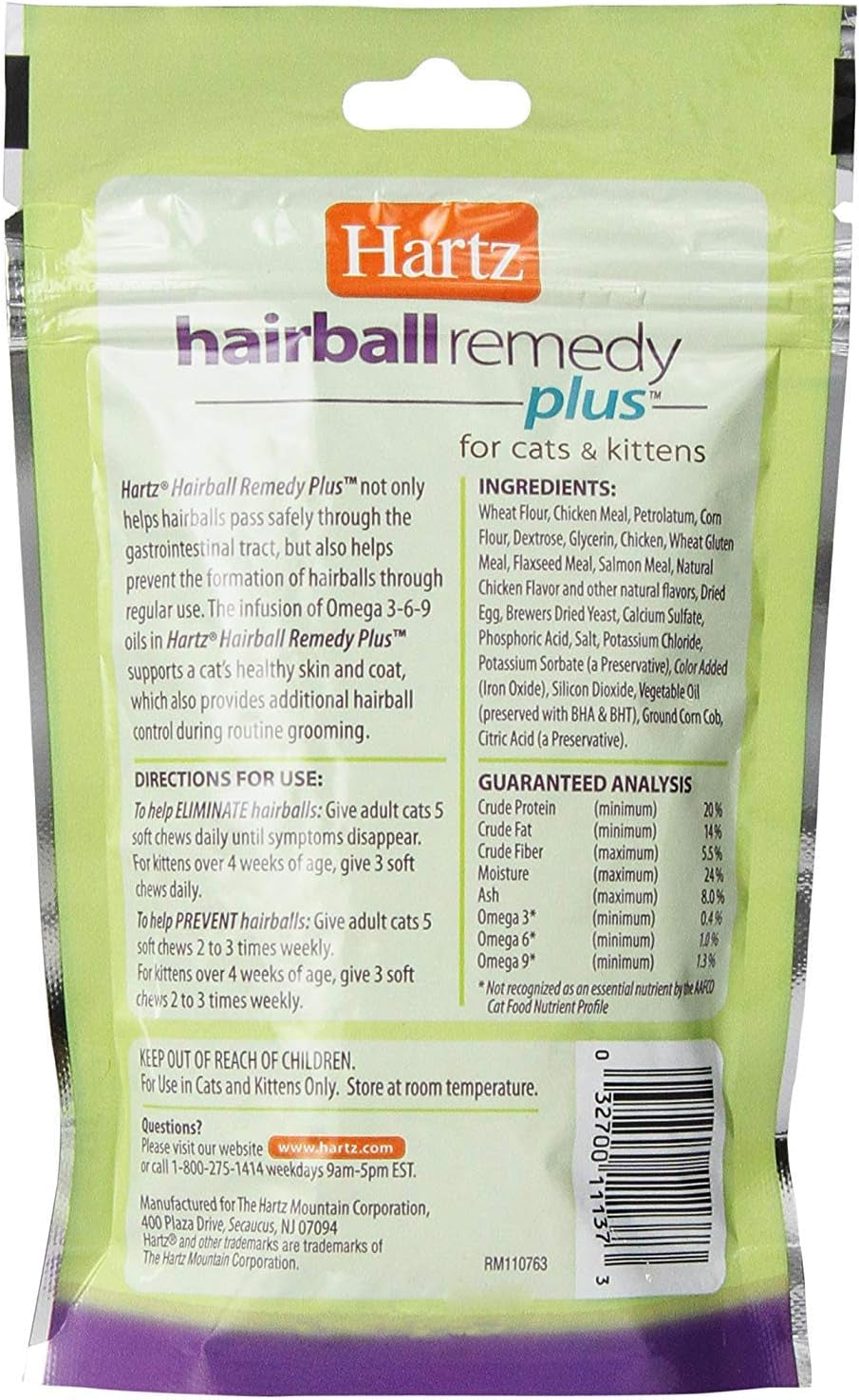 hartz-hairball-remedy-plus-chicken-flavored-soft-chews-for-cats-and-kittens
