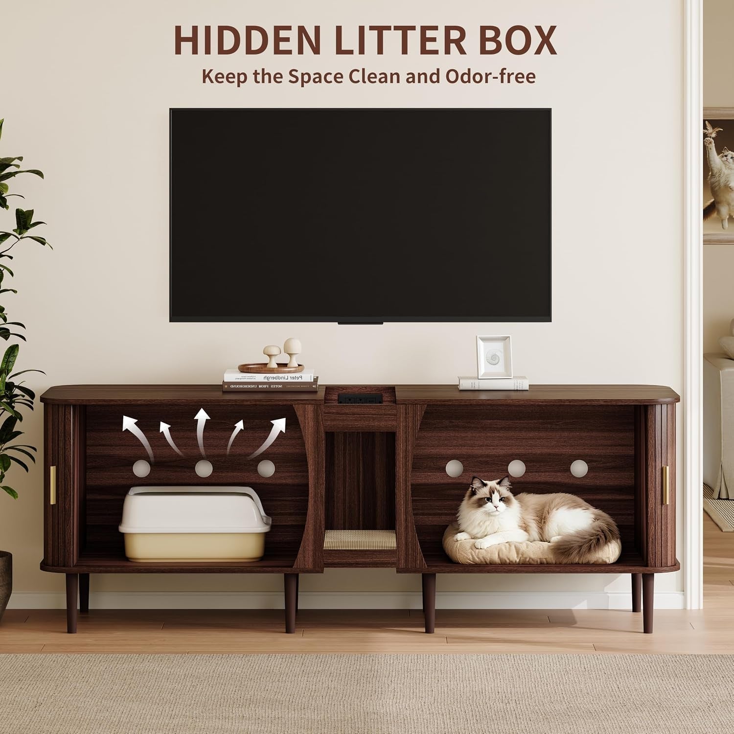 71-double-cat-litter-box-enclosure-furniture-for-2-cats-fluted-large-litter-box-hidden-furniture-with-sliding-door-and-scratching-pad-indoor-pet-house-modern-cabinet-tv-stand-for-living-room