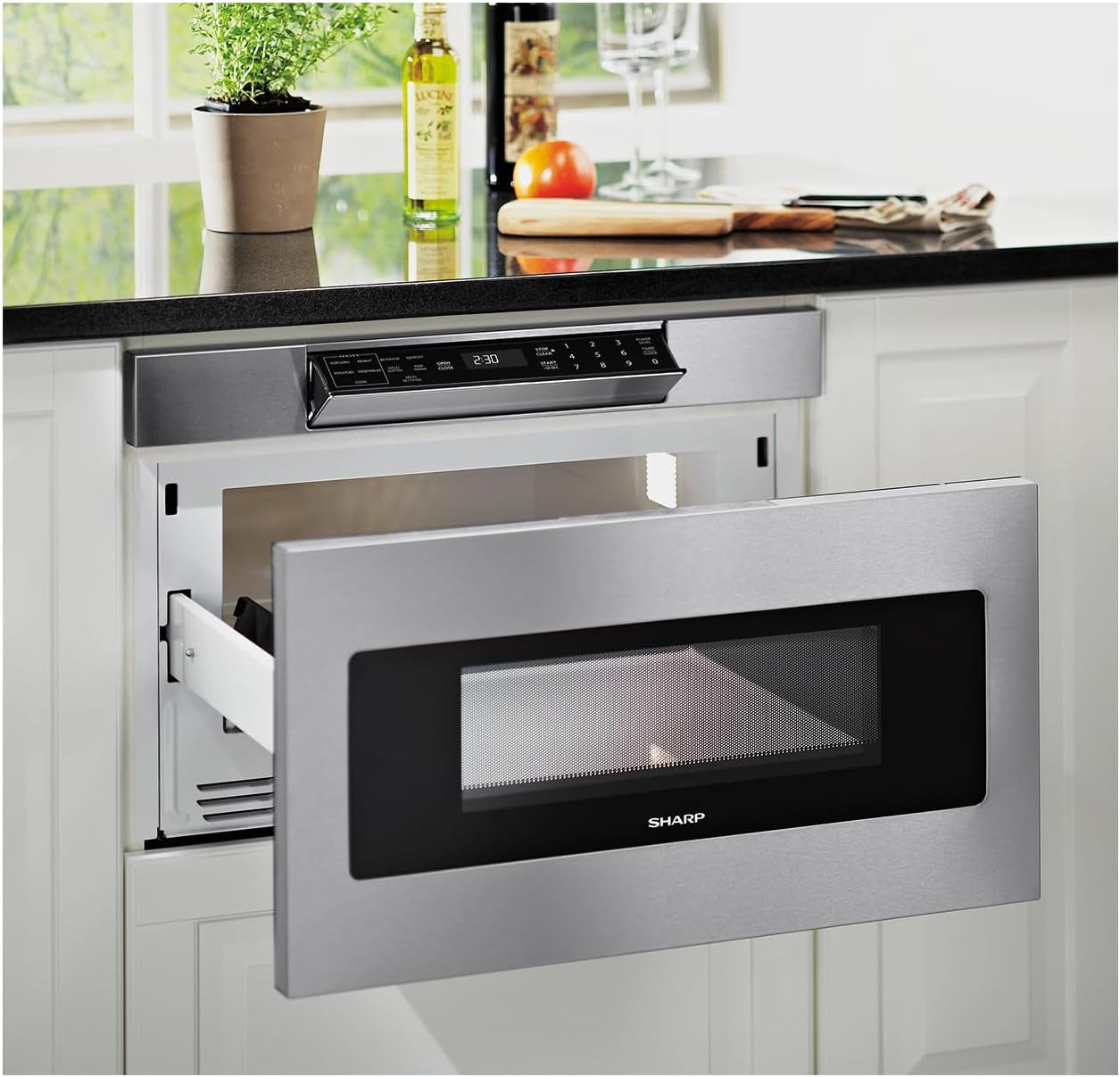 smd3070asy-microwave-drawer-oven-30-inch-1-2-cubic-feet-950-watt-concealed-angled-touch-control-panel-with-digital-lcd-display-stainless-steel-950-watt-concealed-angled-touch-control-panel-digital-lcd-display-stainless-steel