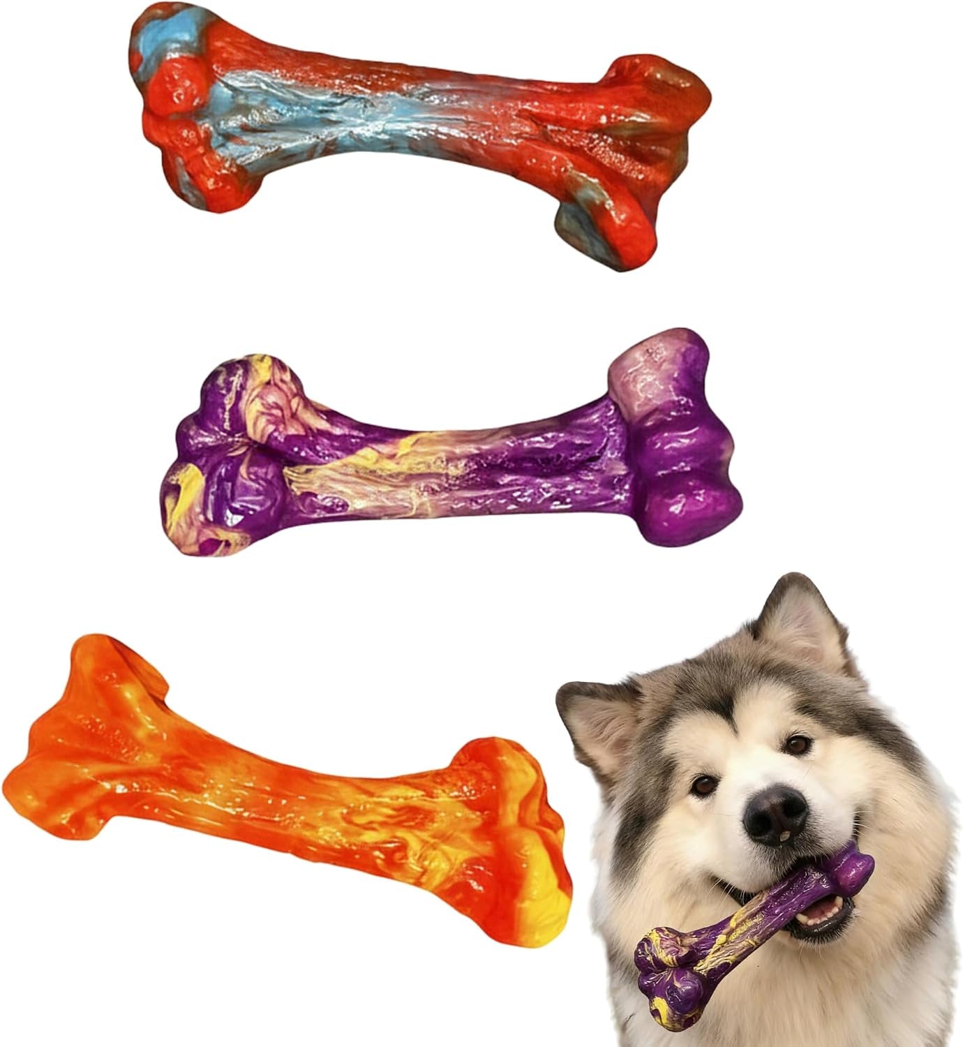 3-pack-dog-chew-toys-for-aggressive-chewers-indestructible-bone-tough-dog-toys-for-medium-large-breed-to-keep-them-busy-dental-textured-long-lasting-beef-flavor