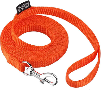 AMAGOOD 6 FT Puppy/Leash, Strong Traditional Style with Easy to Use Collar Hook, Great for Small, Medium and Large Dogs (5/8In X 6 Ft, Purple)10