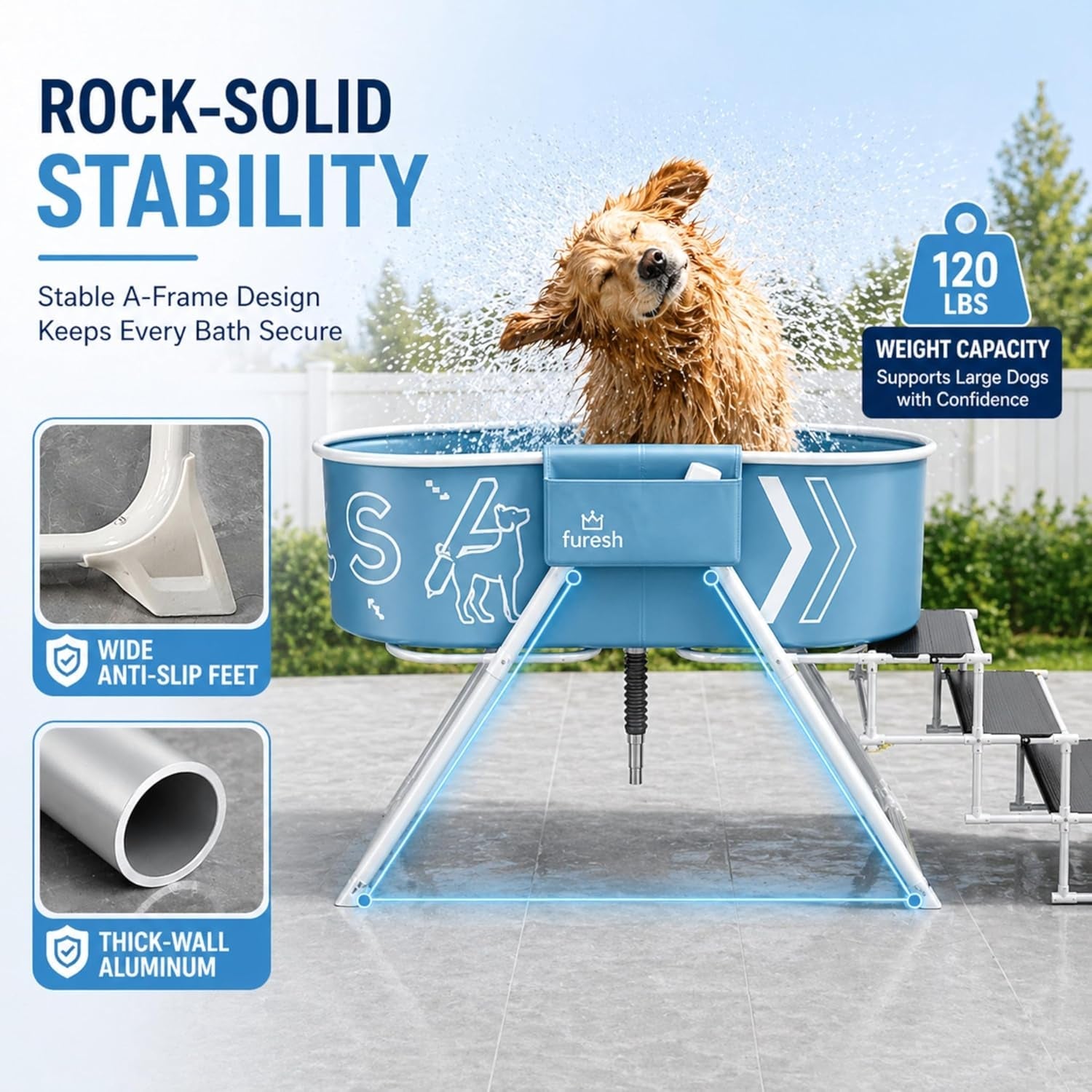 furesh-foldable-dog-washing-station-for-large-dogs-with-stairs-reinforced-aluminum-frame-with-foldable-stairs-for-safe-elevated-bathing-and-compact-storage
