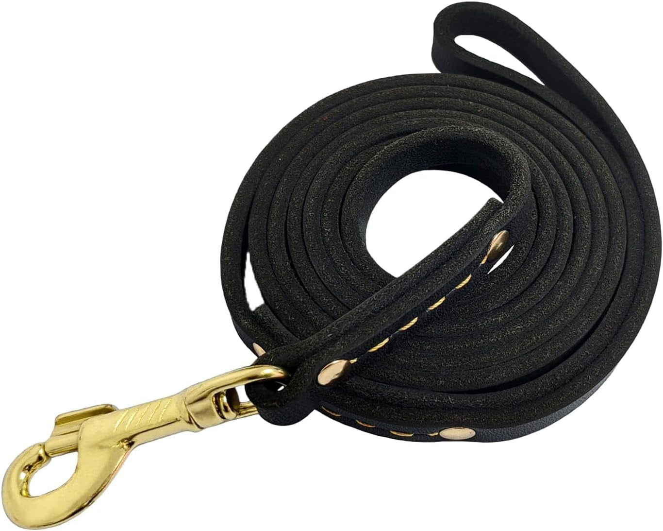 leather-dog-leash-6-ft-x-1-2-inch-heavy-duty-genuine-leather-dog-training-leash-soft-and-strong-leather-leash-for-small-and-medium-dogs-brown