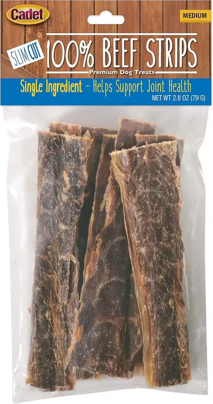 Cadet 100% Real Beef Strips Dog Treats, 8 Oz | Single Ingredient Beef Esophagus Dog Jerky, Healthy High Protein Dog Bones, Rawhide Alternative, for Small & Large Dogs14