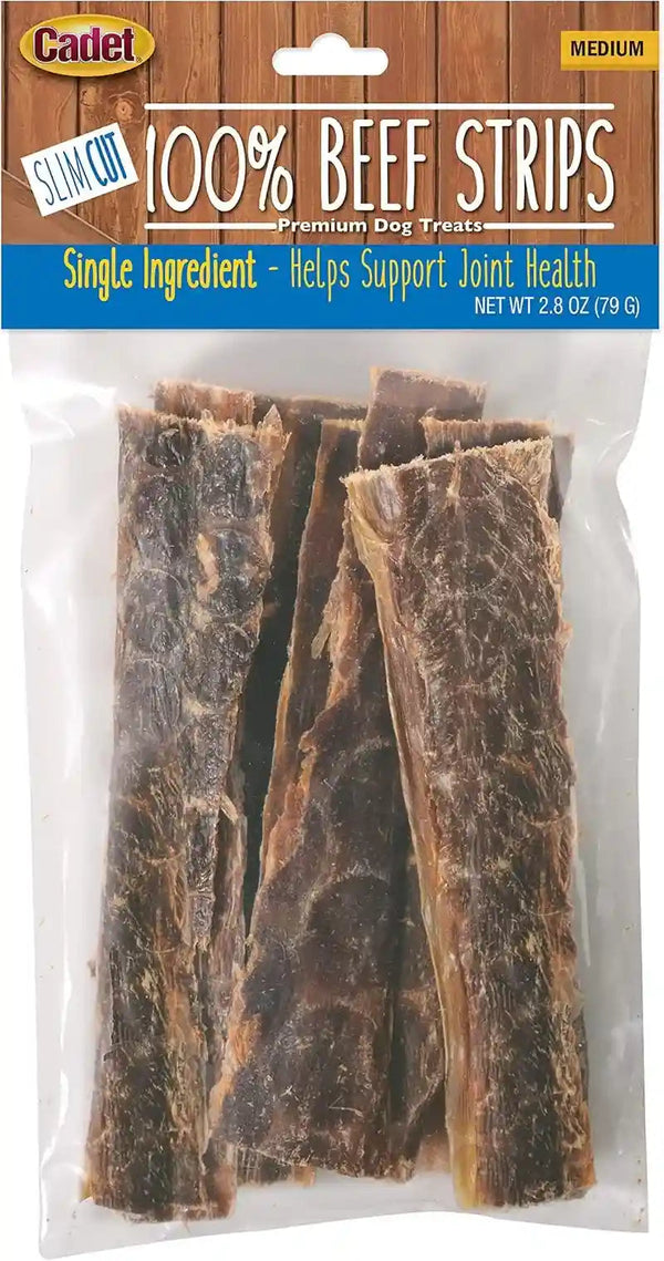 Cadet 100% Real Beef Strips Dog Treats, 8 Oz | Single Ingredient Beef Esophagus Dog Jerky, Healthy High Protein Dog Bones, Rawhide Alternative, for Small & Large Dogs14