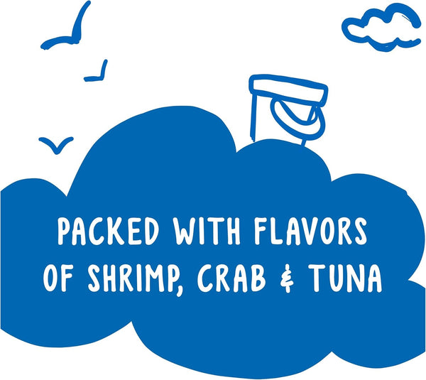 Purina Friskies Party Mix Cat Treats, Beachside Crunch, Made with Ocean Whitefish, Crunchy Cat Treats for Adult Cats, 20-Ounce Resealable Canister (Pack of 2)5
