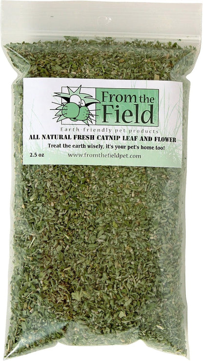 From the Field | 9 Oz Catnip Leaf and Flower Bulk Bag | Organic, Usa-Grown, High Potency Catnip for Cats & Kittens | Resealable, Long-Lasting, Natural Cat Treat for Play & Exercise6