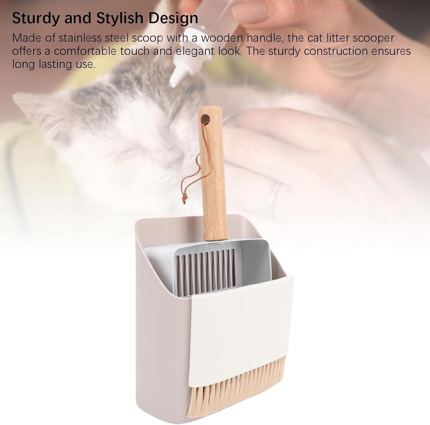 haofy-cat-litter-scoop-set-wooden-handle-kitty-litter-scooper-with-cleaning-brush-and-dustpan-for-home-gardening-beach
