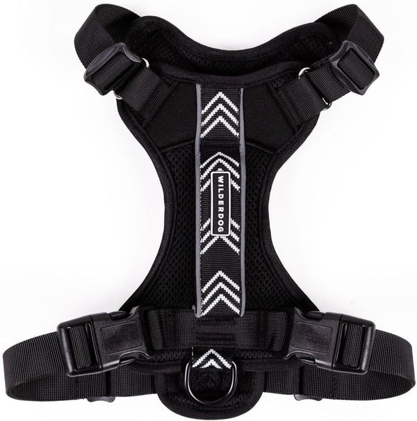 Wilderdog Lightweight Dog Harness with Reflective Straps - Medium - Huckleberry12