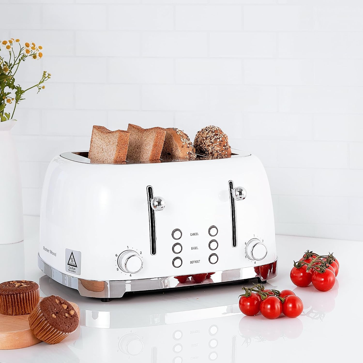 4-slice-toaster-retro-stainless-steel-with-bagel-defrost-cancel-function-6-browning-settings-extre-wide-slot-and-removable-crumb-tray-white-st033