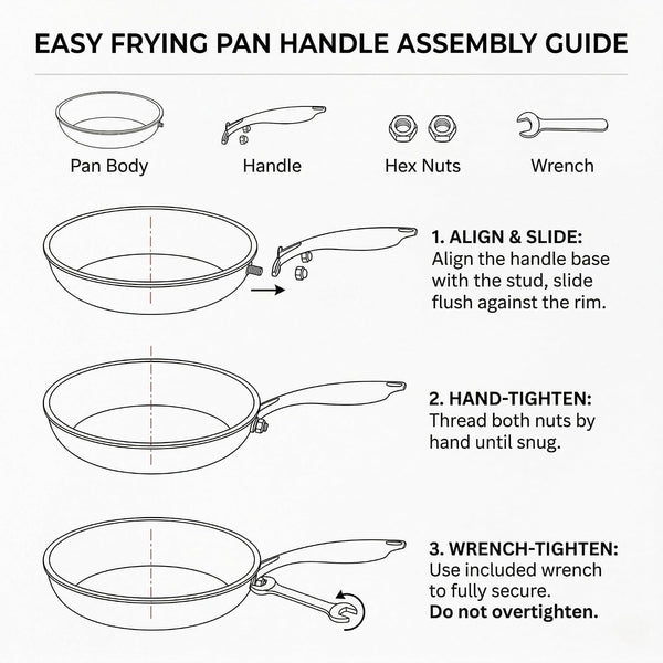 8Inch Tri-Ply Stainless Steel Hybrid Frying Pan,Ceramic Nonstick Skillet, Induction & Oven Safe,Pfas/Pfoa Free Professional Clad Cookware8